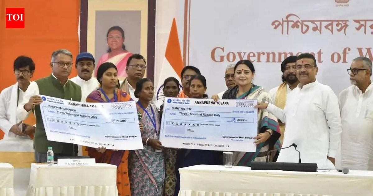28L women get Rs 3,000 each under Bengal's Annapurna Yojana on day 1
