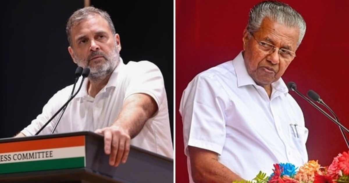 ‘Rahul Gandhi’s approach helps BJP, does not strengthen INDIA bloc': Vijayan hits back after Cong leader's 'hug’ remark