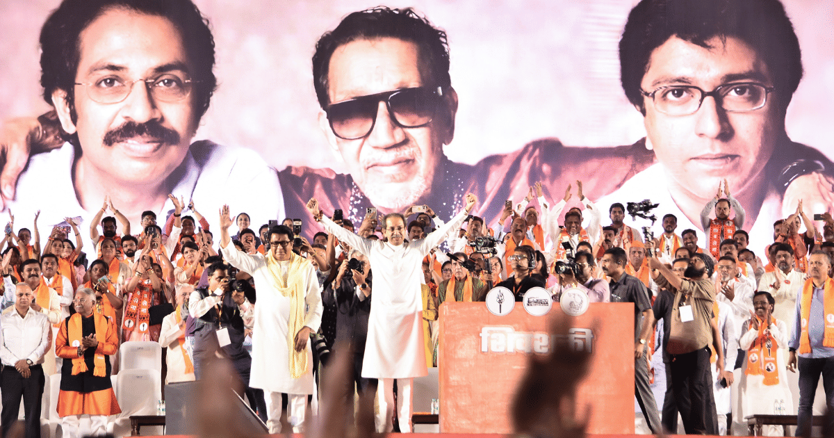 How many times has Shiv Sena split