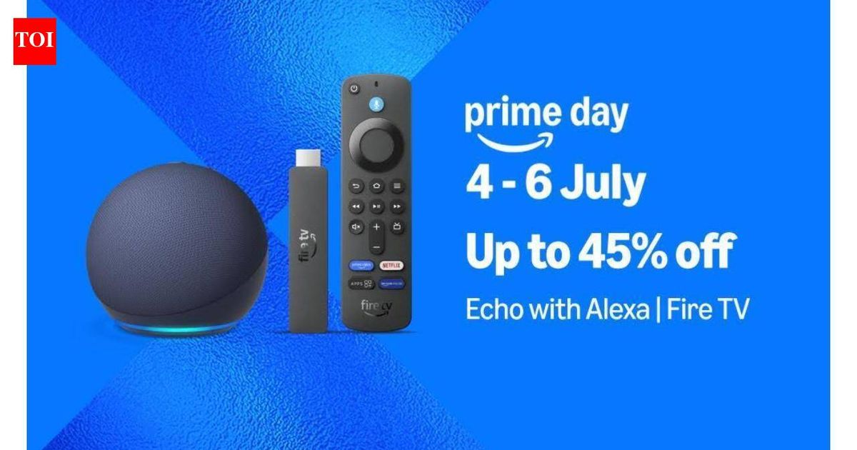 Amazon Prime Day sale 2026: Avail up to 45% off on Alexa devices and Fire TV