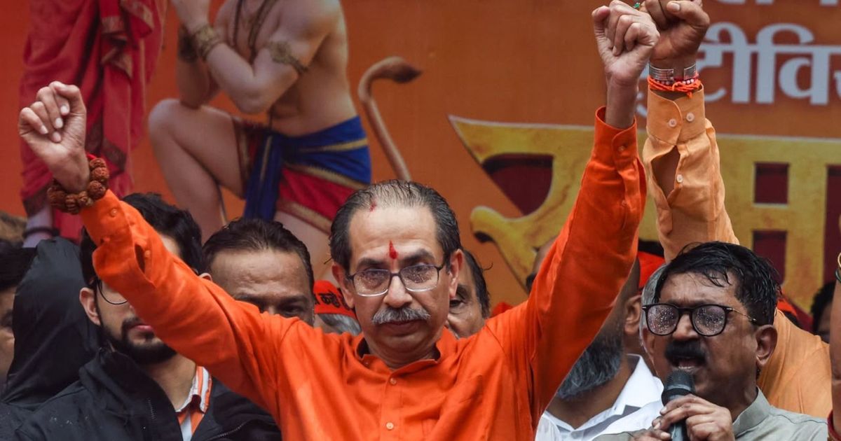 ‘Those looting Hindus in power’: Uddhav Thackeray targets BJP, kicks off ‘Ram Raksha’ agitation