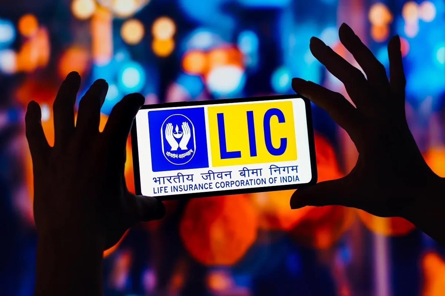 People bidding for shares in the Life Insurance Corporation offer for sale
