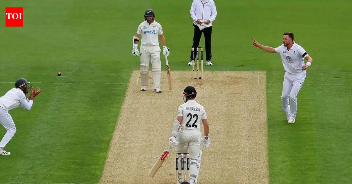 Not James Anderson or Stuart Broad: Ollie Robinson becomes first bowler in England's 149-year Test history to ...