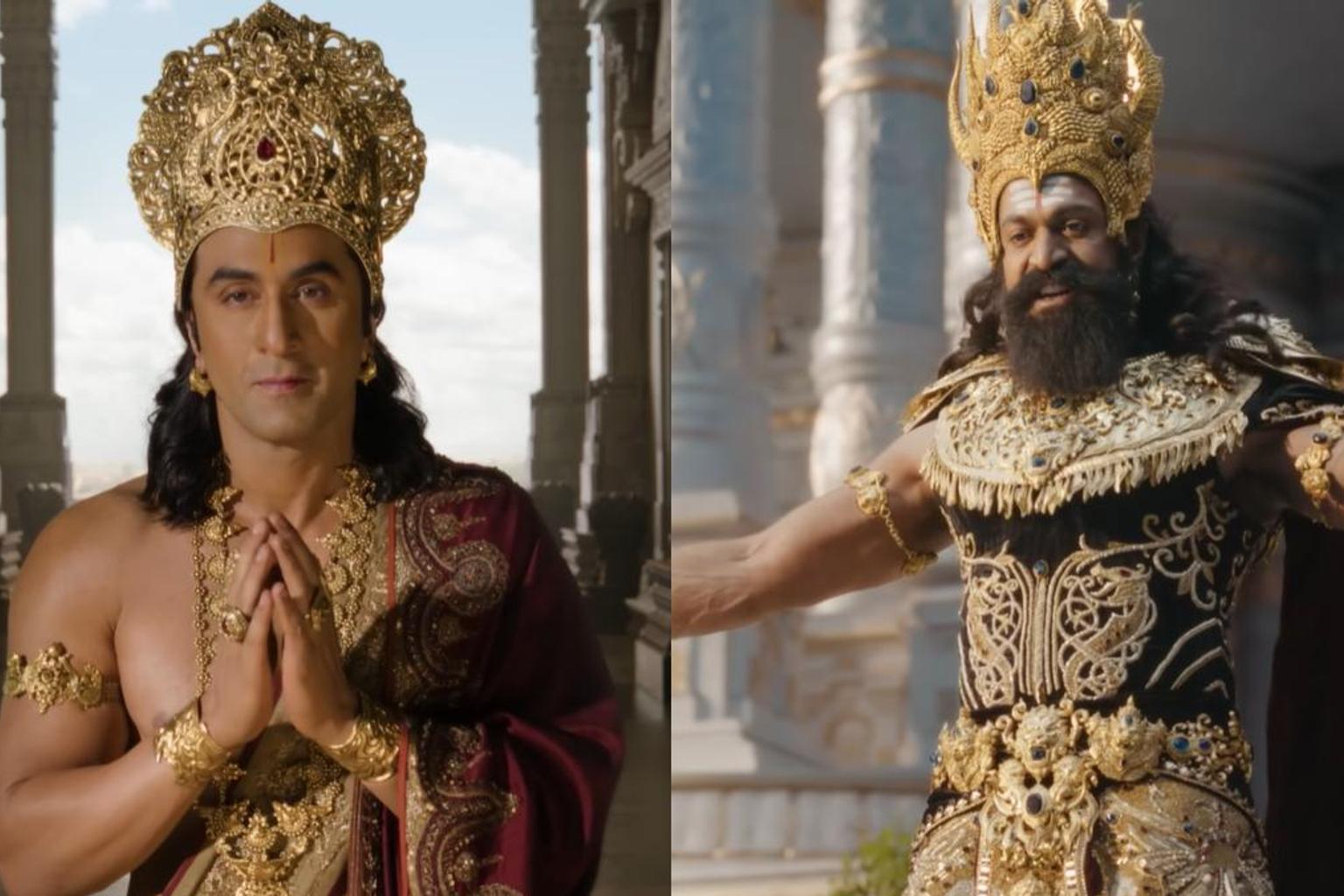 Ranbir Kapoor and Yash in the trailer of Ramayana
