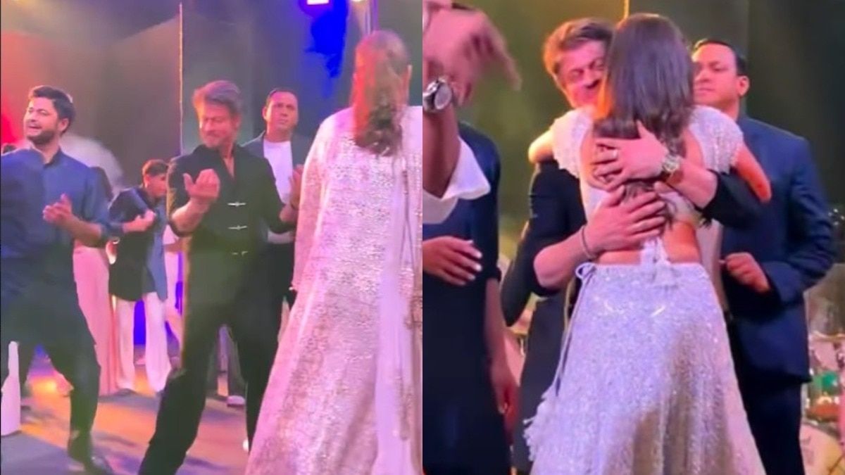 Watch: SRK lights up Supriya Sule's daughter's pre-wedding bash with his hit moves