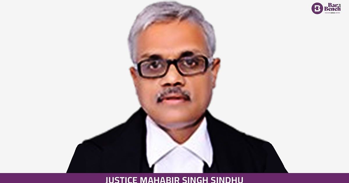 Punjab and Haryana High Court Justice Mahabir Singh Sindhu passes away at 59