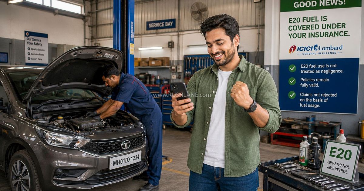 E20 Fuel Won’t Void Insurance, Says ICICI Lombard - Mechanical Breakdowns Outside Policy Scope