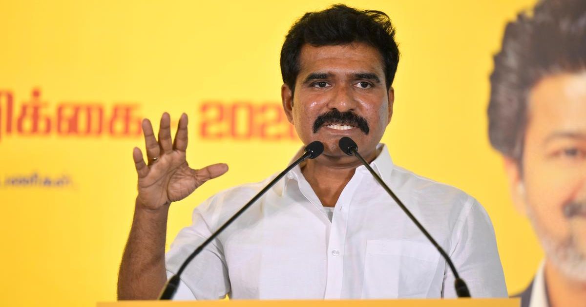T.N. Minister Nirmalkumar accuses DMK’s Senthilbalaji of attempting to lure TVK MLAs