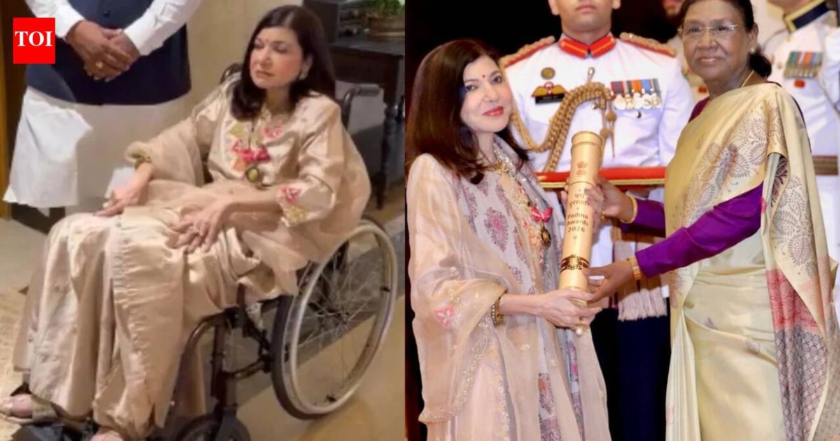 Alka Yagnik addresses health concerns after wheelchair video from Padma awards goes viral, says she is recovering well; thanks President Droupadi Murmu and PM Narendra Modi