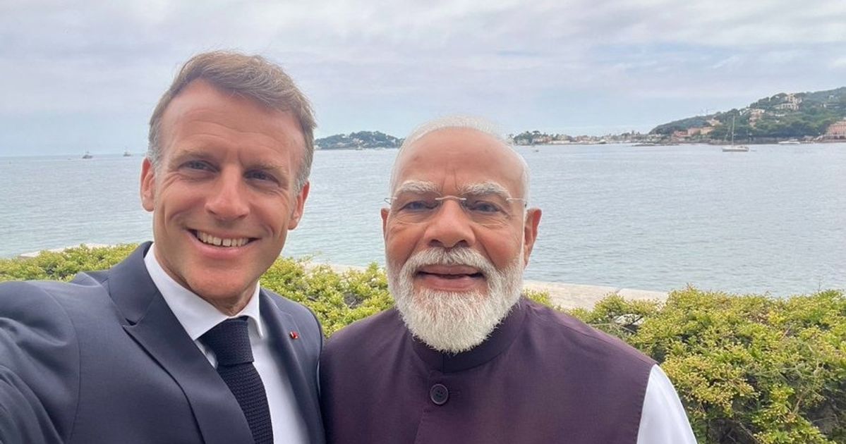 Macron shares ‘nice’ selfie with PM Modi as India, France agree to double trade
