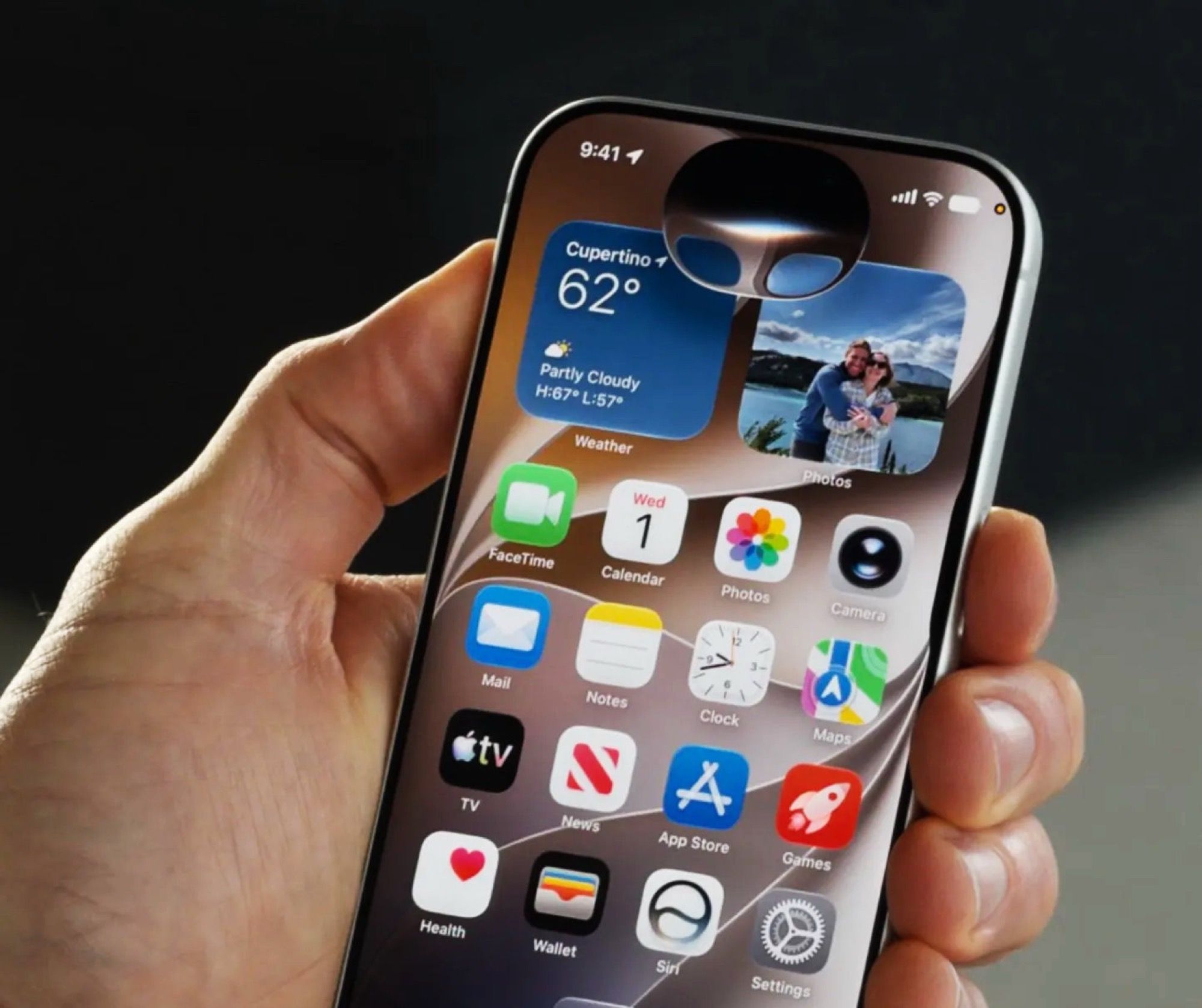 Apple iPhone with iOS 27 public beta installed