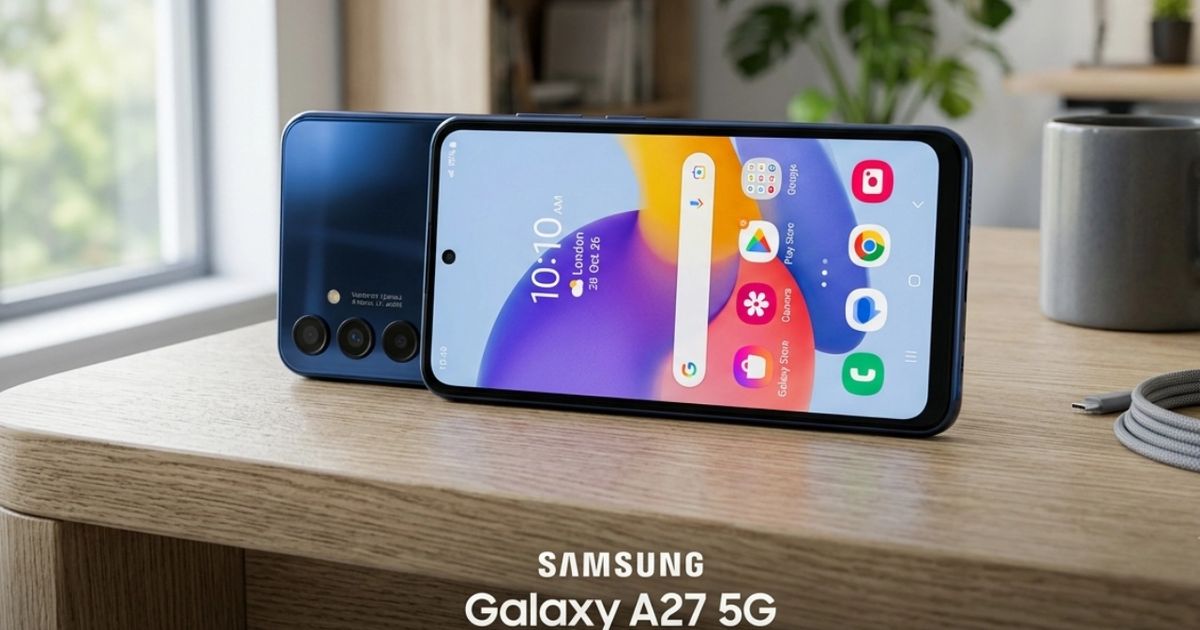 Samsung Galaxy A27 5G Launches at ₹28,999 - With Software Support That Will Outlast the EMI Payments