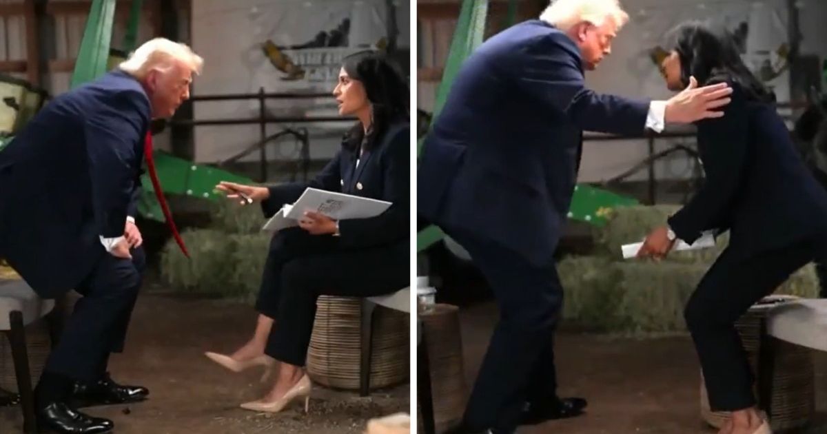 Trump walks out of Meet the Press interview after ranting over rigged election