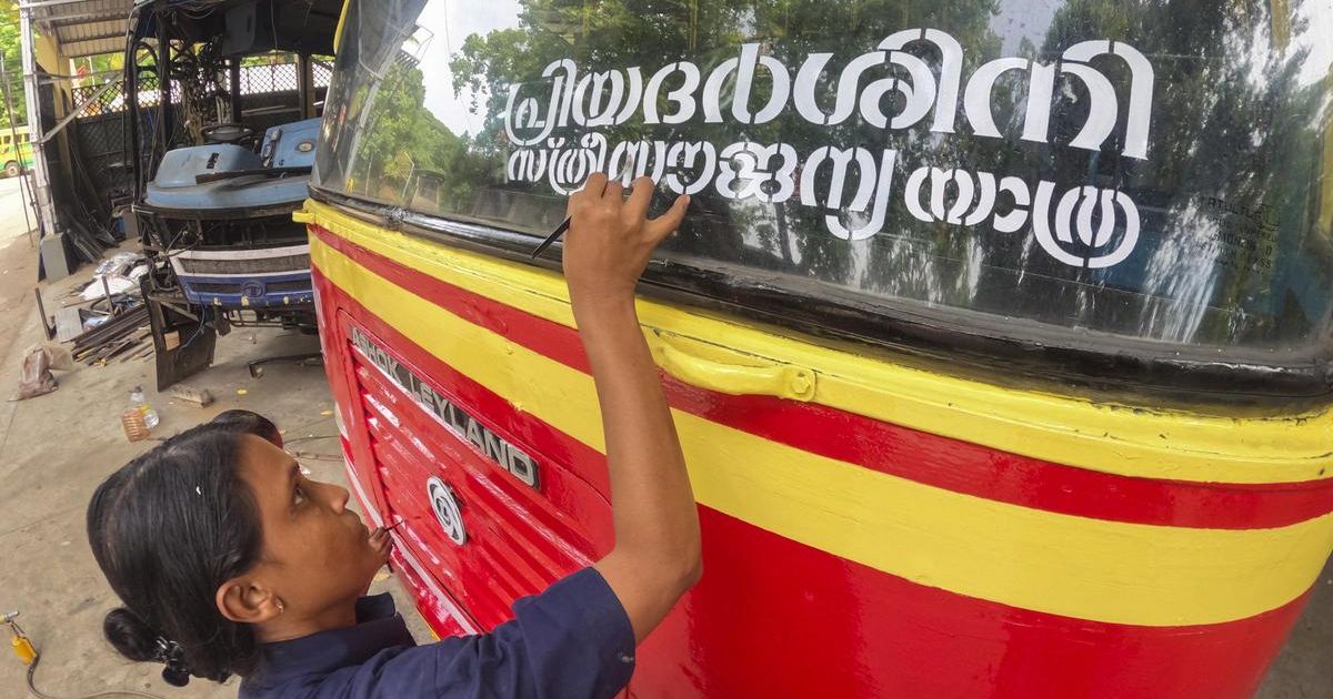 Kerala launches ‘Priyadarshini’ free bus travel scheme for women