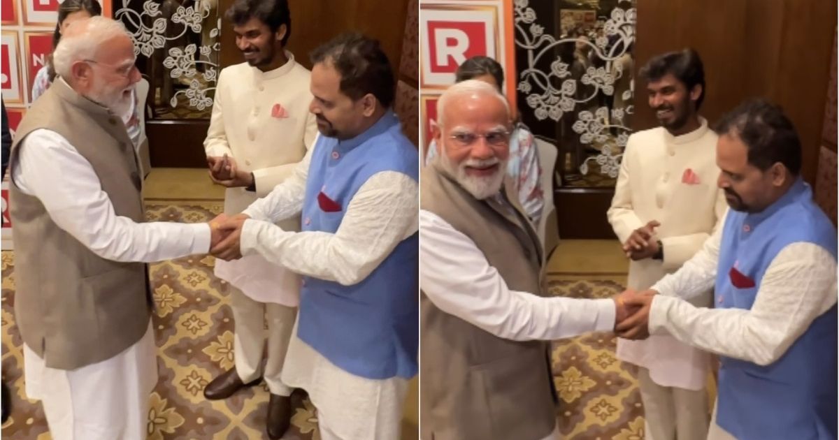 PM Modi meets Panchayat's fan-favourite duo Binod and Bhushan; reel goes viral