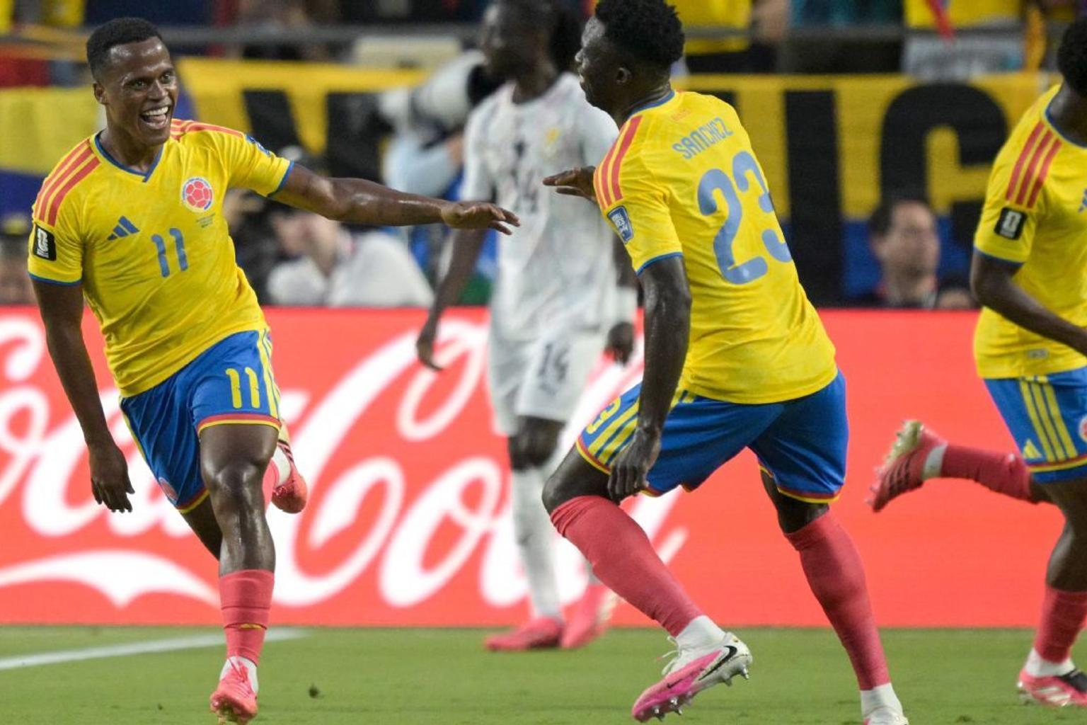 Colombia vs. Ghana LIVE: World Cup 2026 updates as Arias gives South Americans early lead