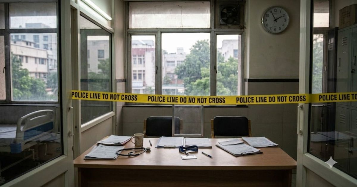 Doctor found dead in hospital duty room