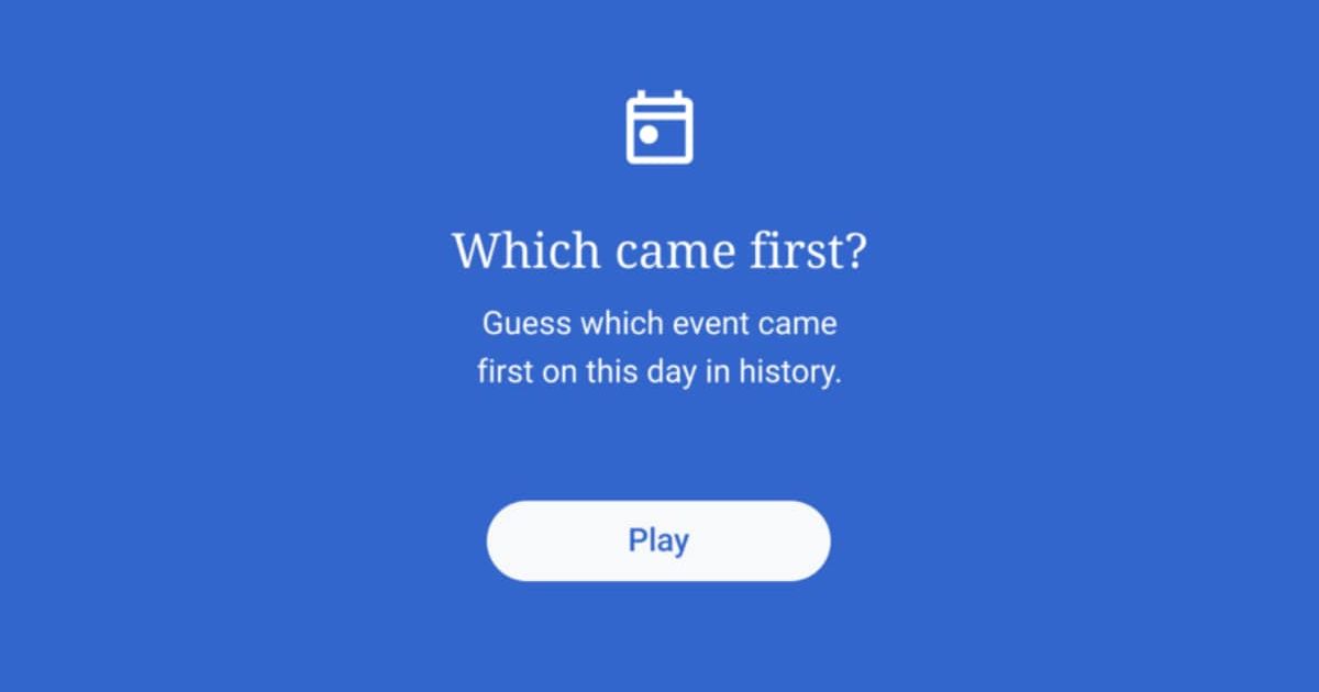 Wikipedia Brings ‘Which Came First?’ History Trivia Game to iPhone a Year After Launch on Android