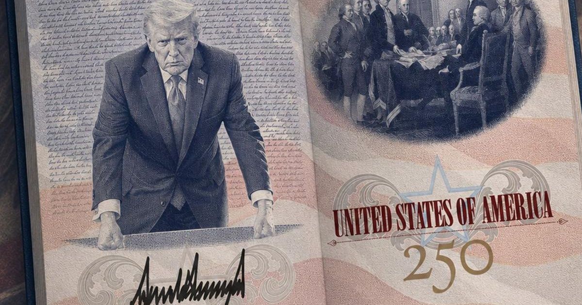 Trump unveils new U.S. passport featuring his image