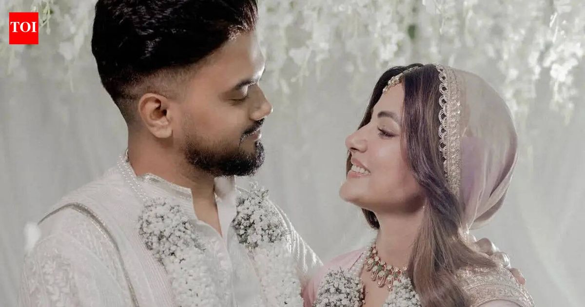 Hina Khan and Rocky Jaiswal complete one year of marital bliss; say, 'Each day is special'