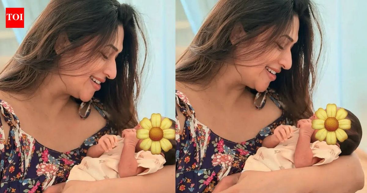 Divyanka Tripathi says ‘thanks for choosing me’ as she shares photos with twins