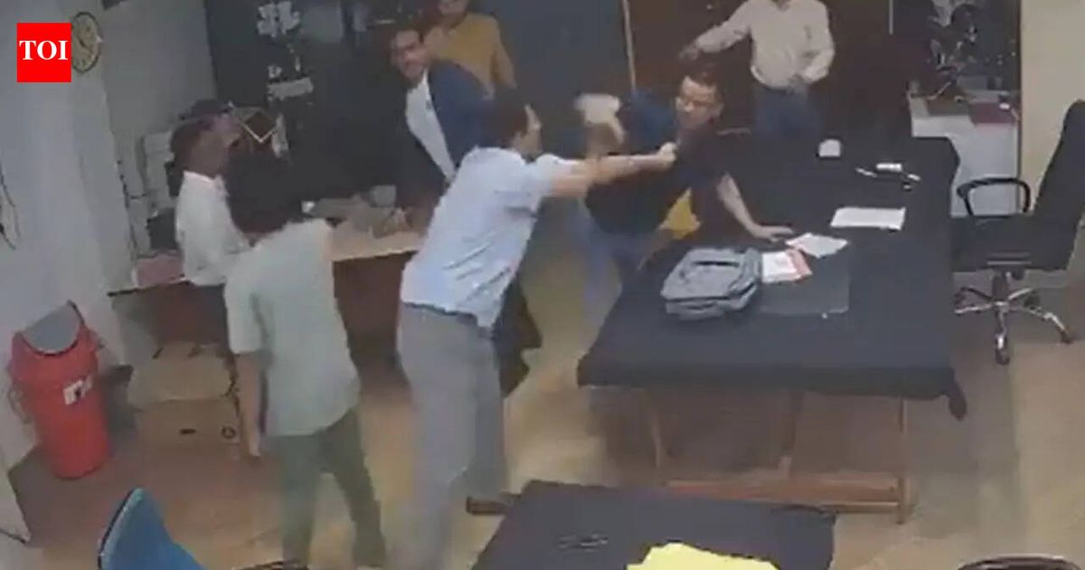 Son caught cheating, cop ‘vandalises’ Dehradun college office, threatens teachers; watch