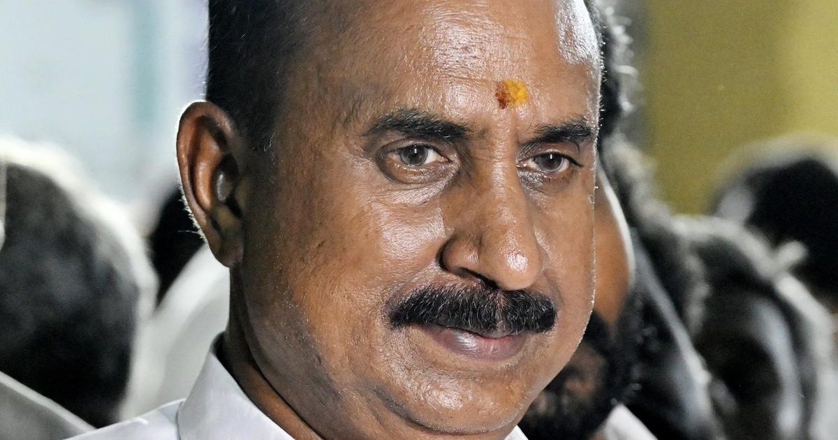 AIADMK leader S.P. Velumani likely to resign as MLA: Party sources