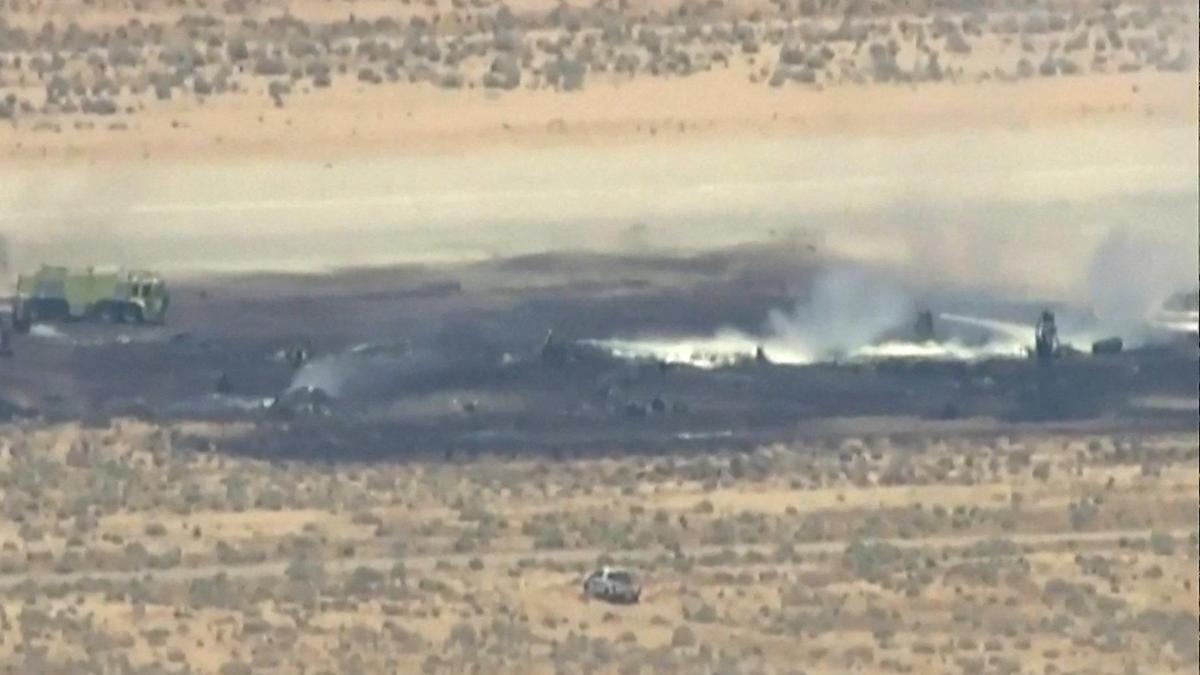 Eight presumed dead after B-52 bomber crashes at U.S. Air Force base in California