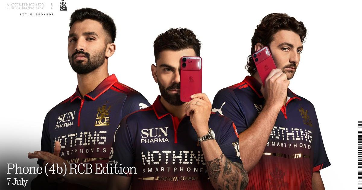 Nothing unveils Phone 4b RCB Edition