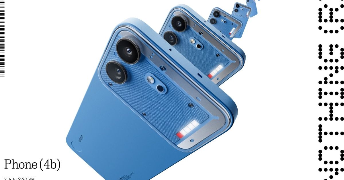 Nothing Phone 4b launching July 7 with a special RCB edition