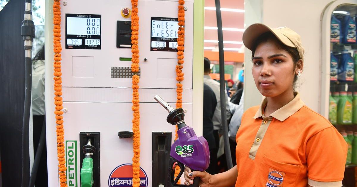 Higher ethanol blended petrol between 22-30% exempted from central excise duty