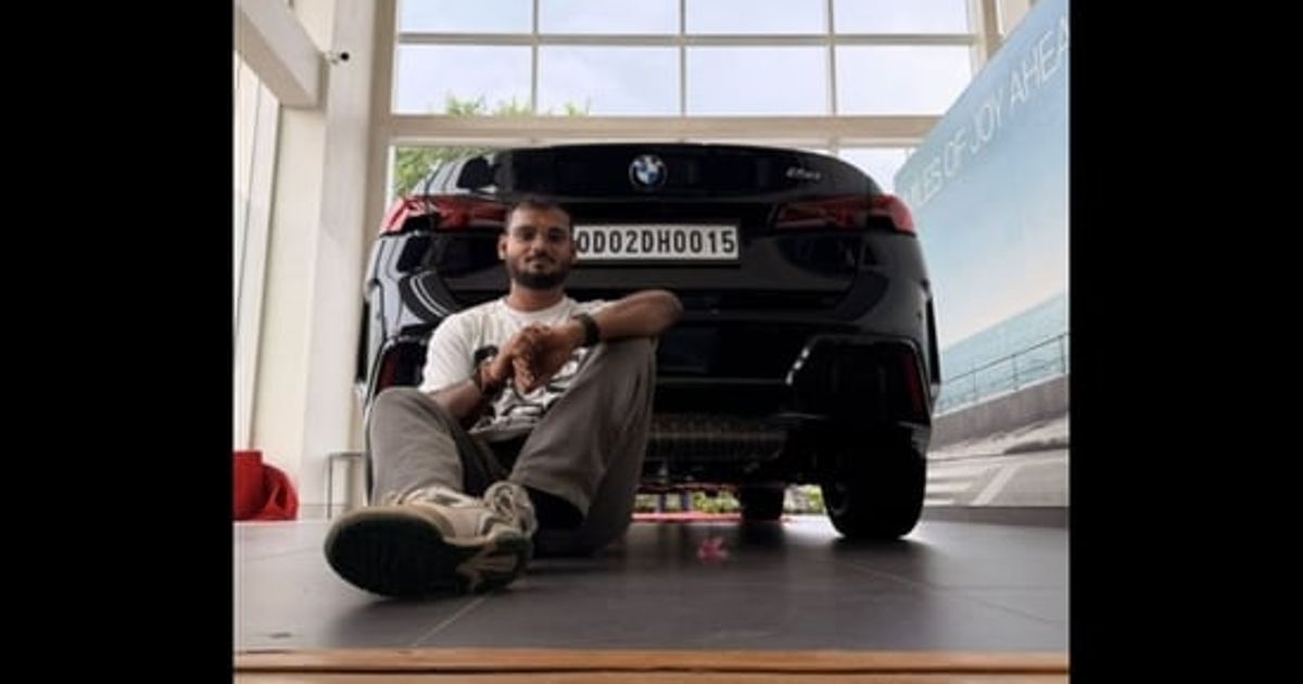 26-year-old man who failed IIT-JEE now earns 7 figures monthly, gifts father ₹55 lakh BMW
