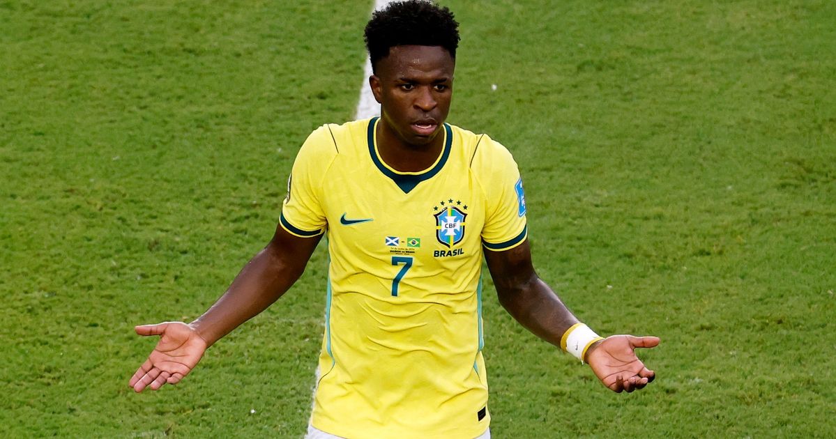 Brazil demand referee is banished as FA lodges FIFA complaint over Vinicius Jr's disallowed goal against Scotland