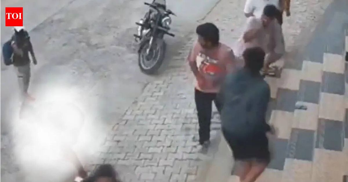 Bike-borne assailants pump 10 bullets into Haryana gym owner during outdoor workout session; chilling video surfaces