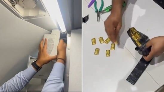 Customs officials seize 2.7 kg gold worth ₹4.26 crore hidden in aircraft speaker on Dubai-Ahmedabad flight
