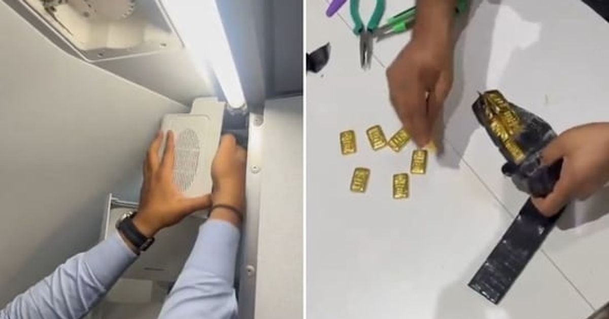 Customs officials seize 2.7 kg gold worth ₹4.26 crore hidden in aircraft speaker on Dubai-Ahmedabad flight