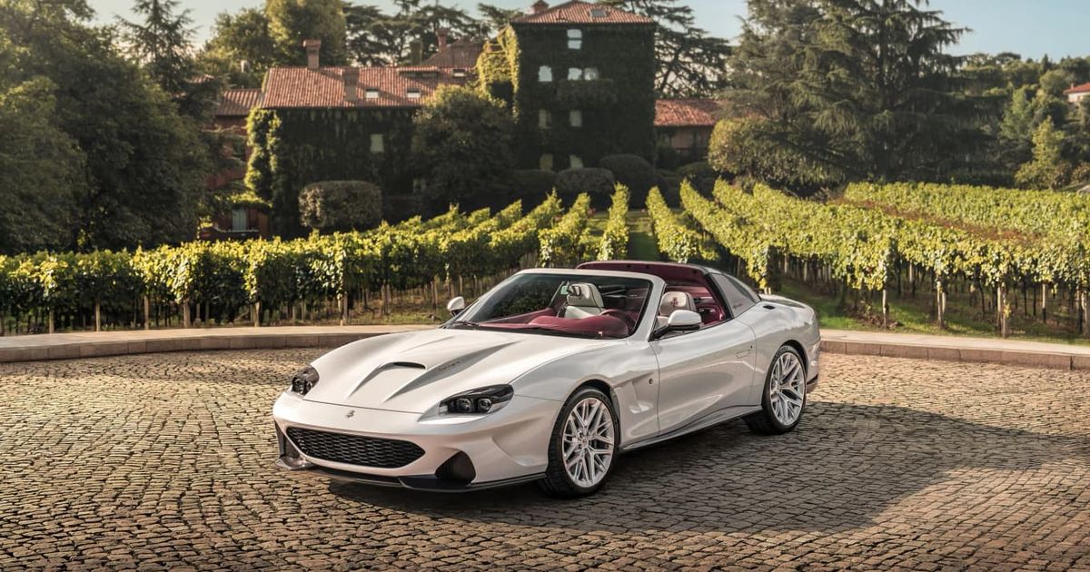 Touring Superleggera's Ferrari 550 restomod loses its roof