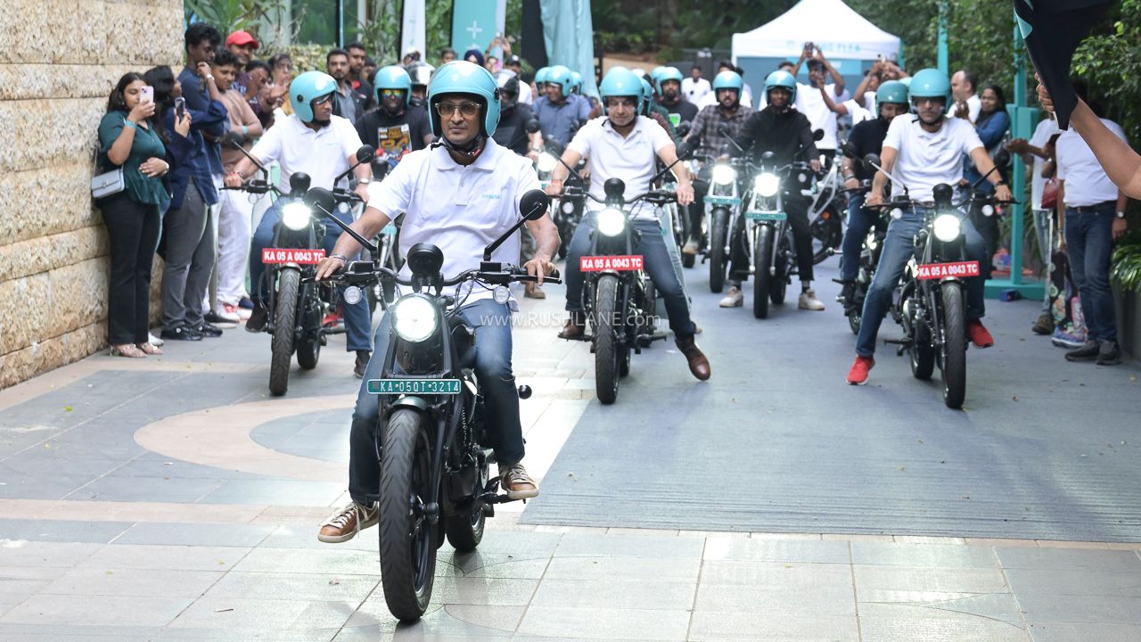 Royal Enfield Electric Motorcycle First Batch Owners Take Delivery
