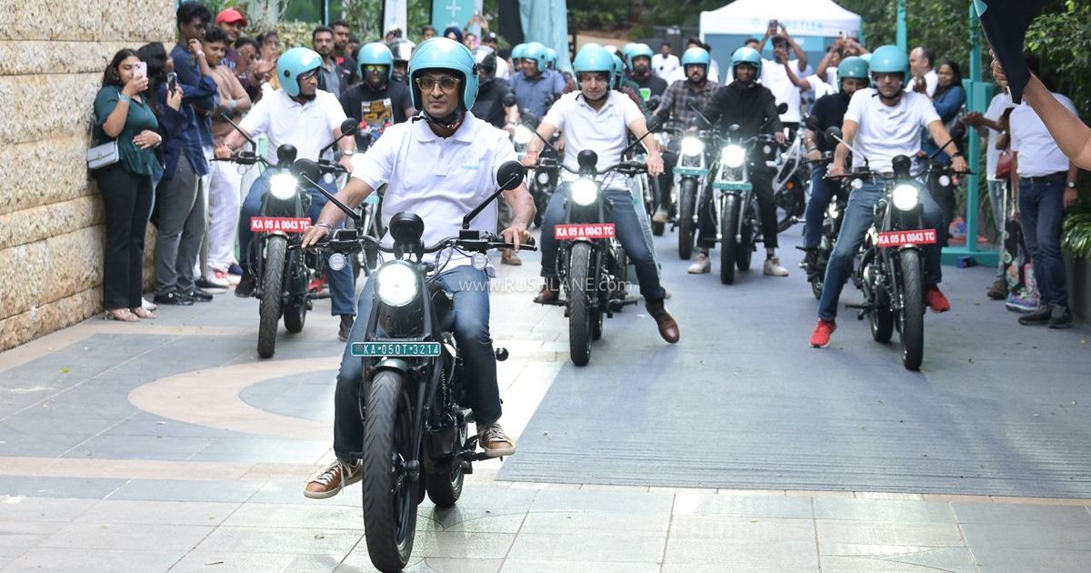 Royal Enfield Electric Motorcycle First Batch Owners Take Delivery