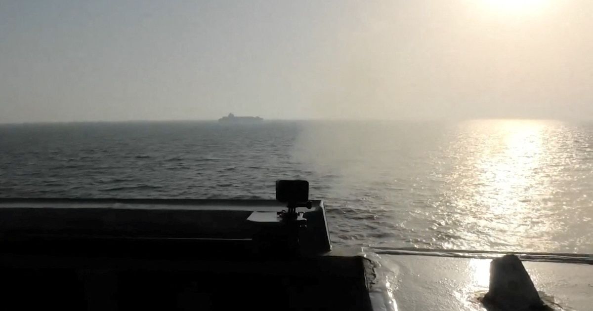 Iran targets US military vessel hosting command centre in Sea of Oman