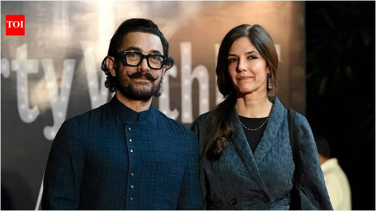 Aamir Khan’s Pali Hill house lit up with fairy lights, tents and decor set up ahead of the 'gharelu' wedding with Gauri Spratt on July 5