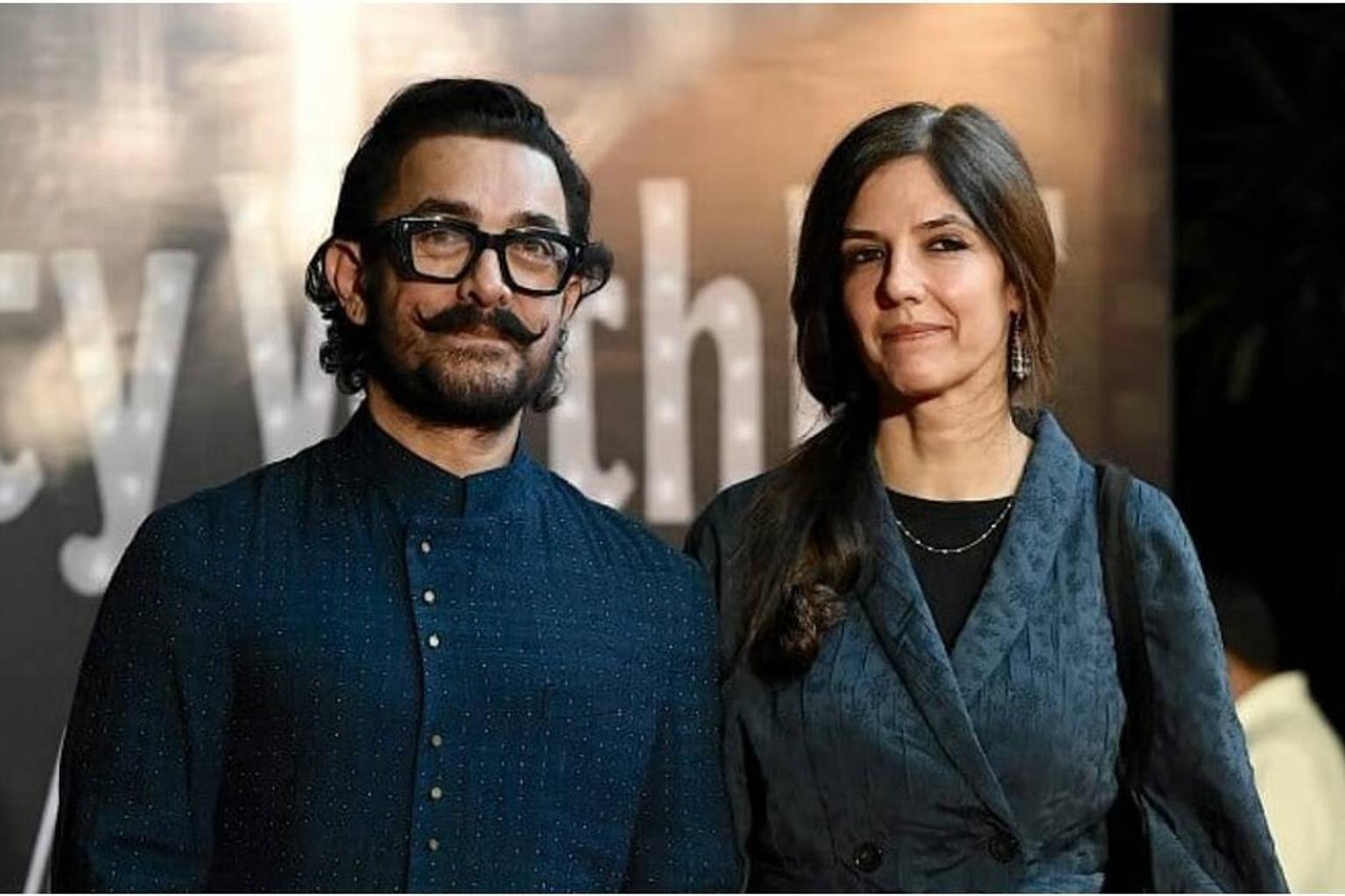 Aamir Khan’s Pali Hill house lit up with fairy lights, tents and decor set up ahead of the 'gharelu' wedding with Gauri Spratt on July 5