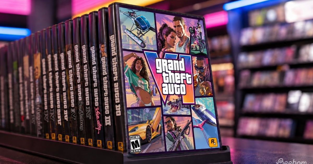 Every Grand Theft Auto Cover Box Art From GTA 1 to GTA 6