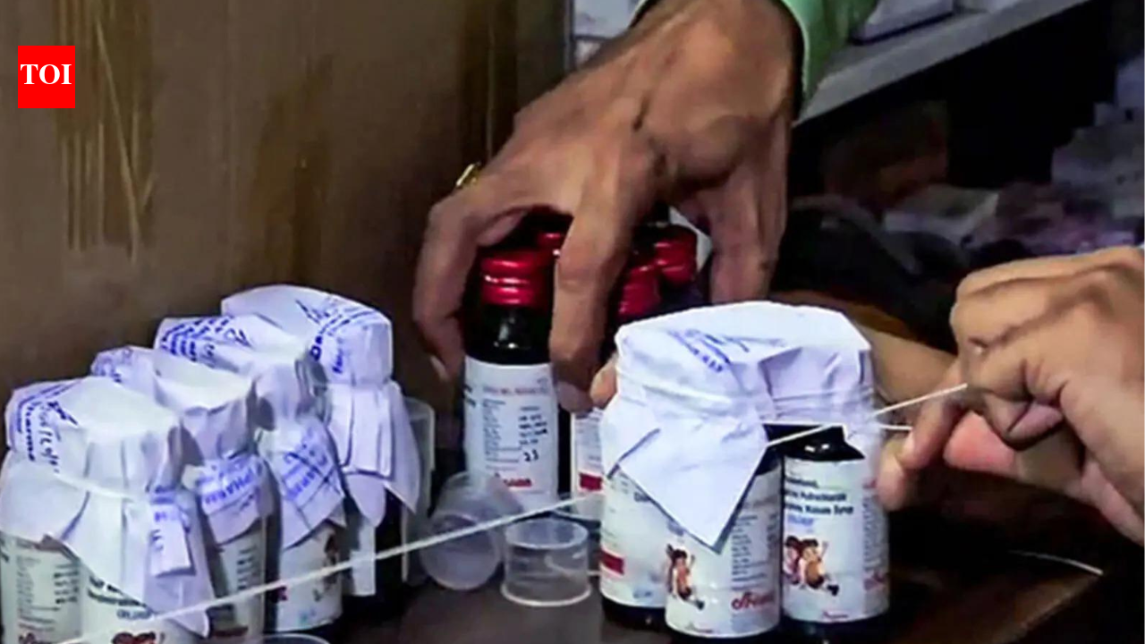Government: No cough syrup sale sans prescription