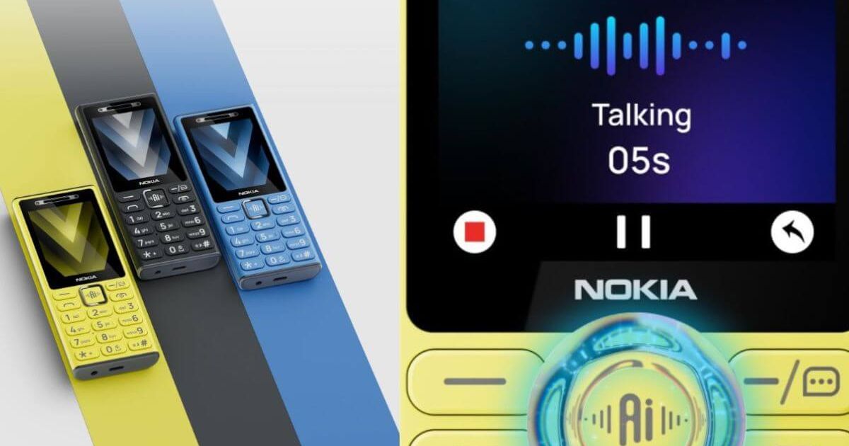 HMD Launches AI-Powered Nokia Feature Phones
