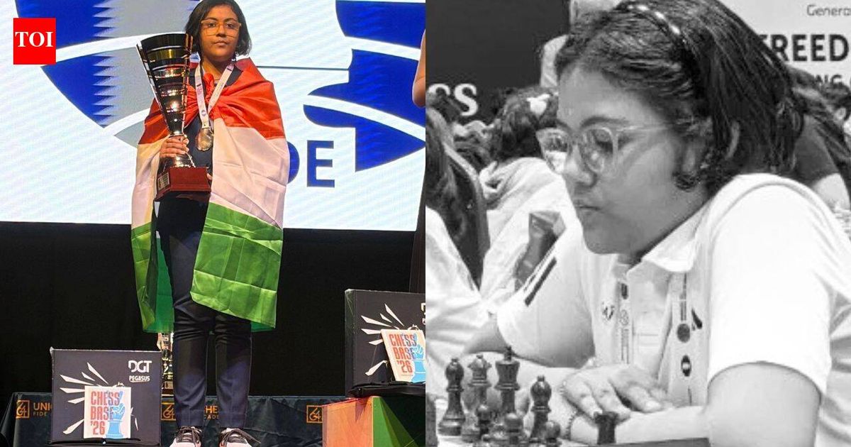 Born exactly 50 years after Garry Kasparov! How 13-year-old Maths Olympiad genius Pratitee Bordoloi became India's lone medallist at World Youth Chess