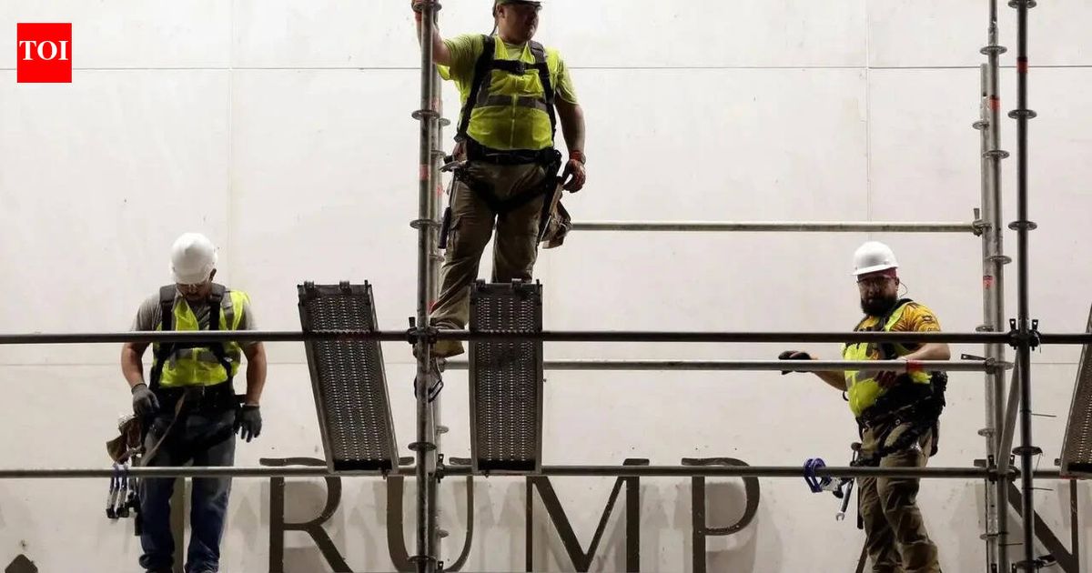 'Take it down!' Crowd cheers as Kennedy Centre removes Trump's name - watch