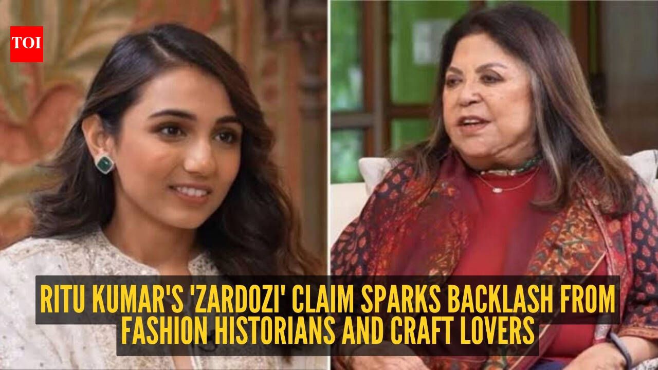 'How can she claim this?': Ritu Kumar faces backlash after saying she coined the word 'Zardozi'