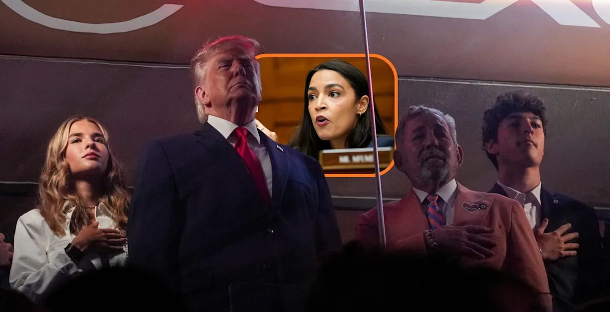 Donald Trump receives harsh message from AOC about NBA Finals appearance