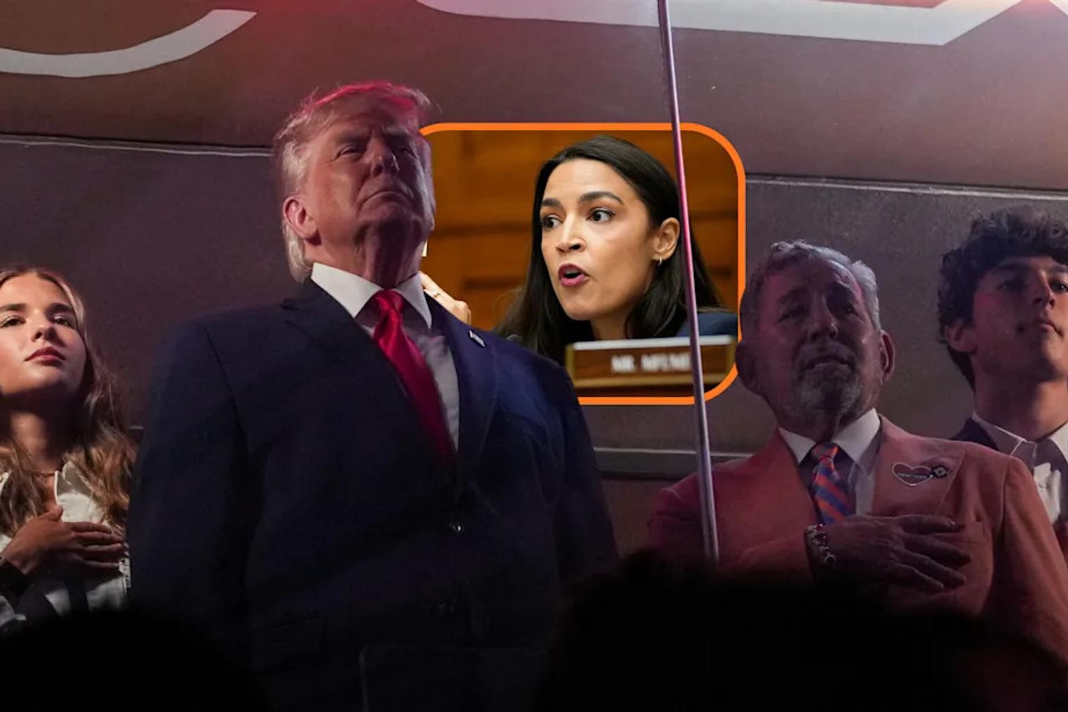 Donald Trump receives harsh message from AOC about NBA Finals appearance